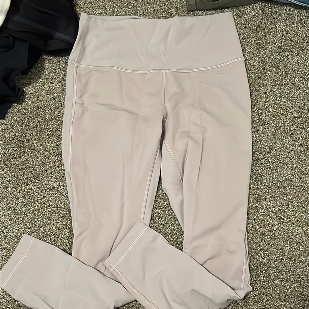 Lilac High-Waisted Leggings